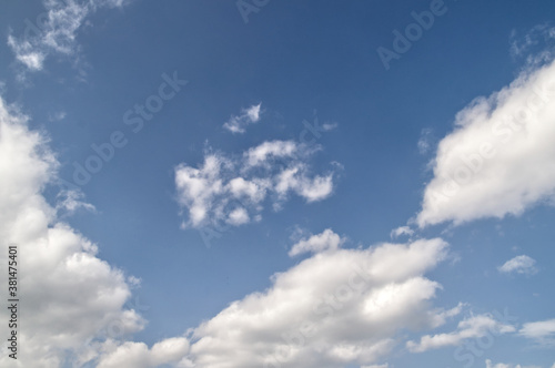 Blue Sky with Clouds