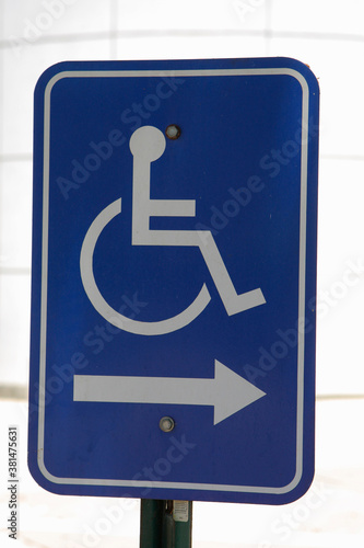 身体障害者のサイン
