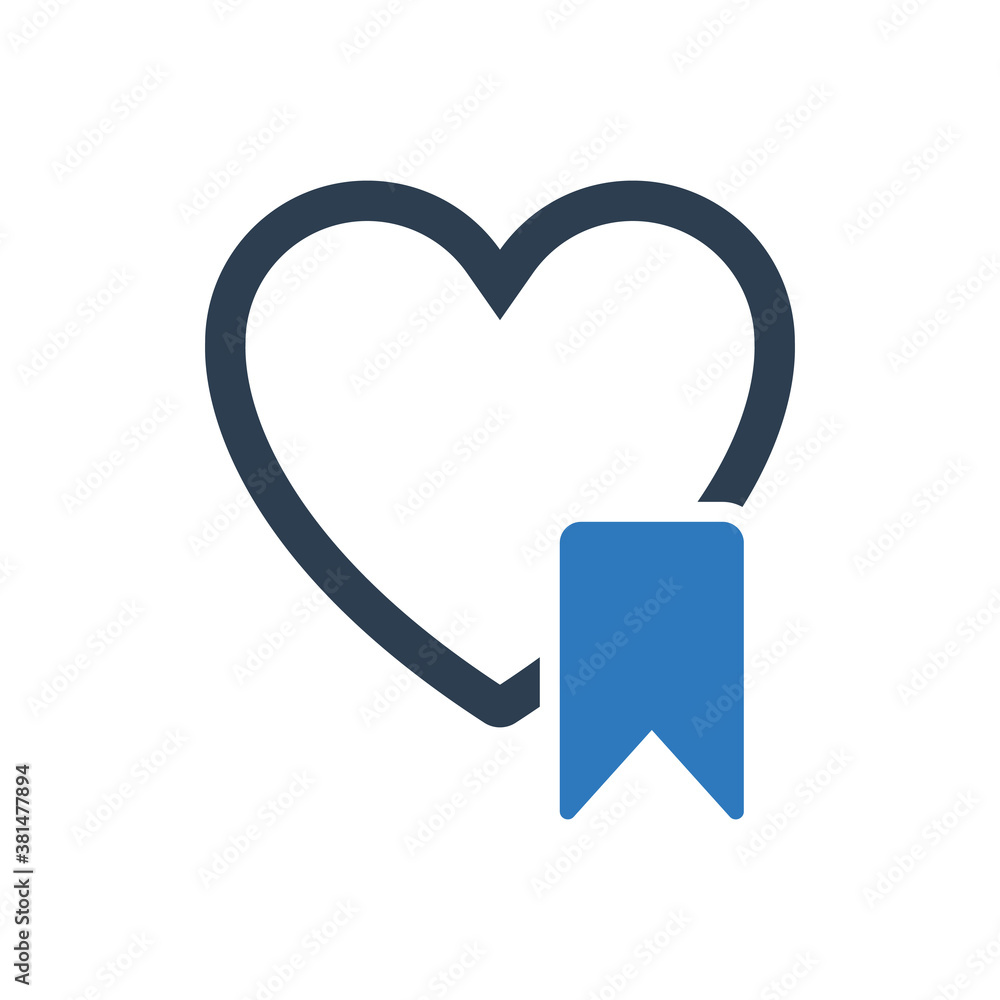 favorite web page icon - bookmarking symbol favorite web page icon - bookmarking symbol