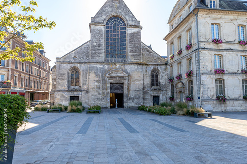 Bernay Eure, Haute-Normandie, France - Historic abbey in Normandy, city center © JPC-PROD