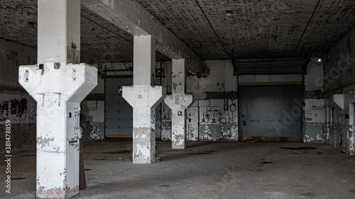 old abandoned warehouse