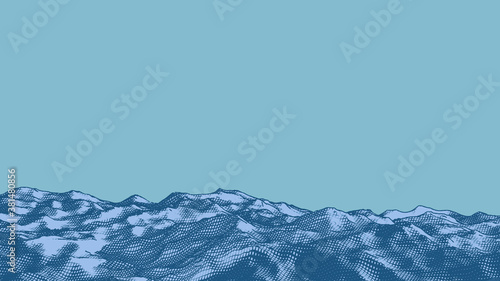 Abstract vintage physical geography foreground stock