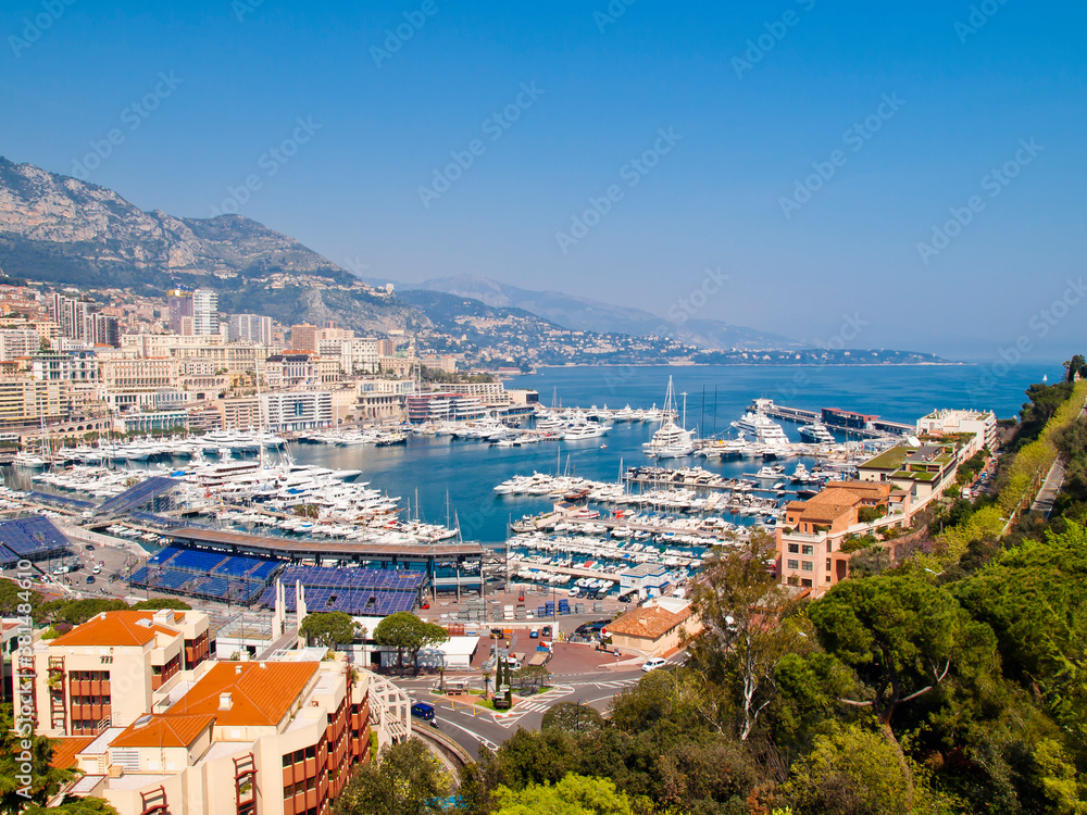 View of Monte Carlo, Principality of Monaco