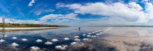 Kualnik salt bay in Odessa, Ukraine