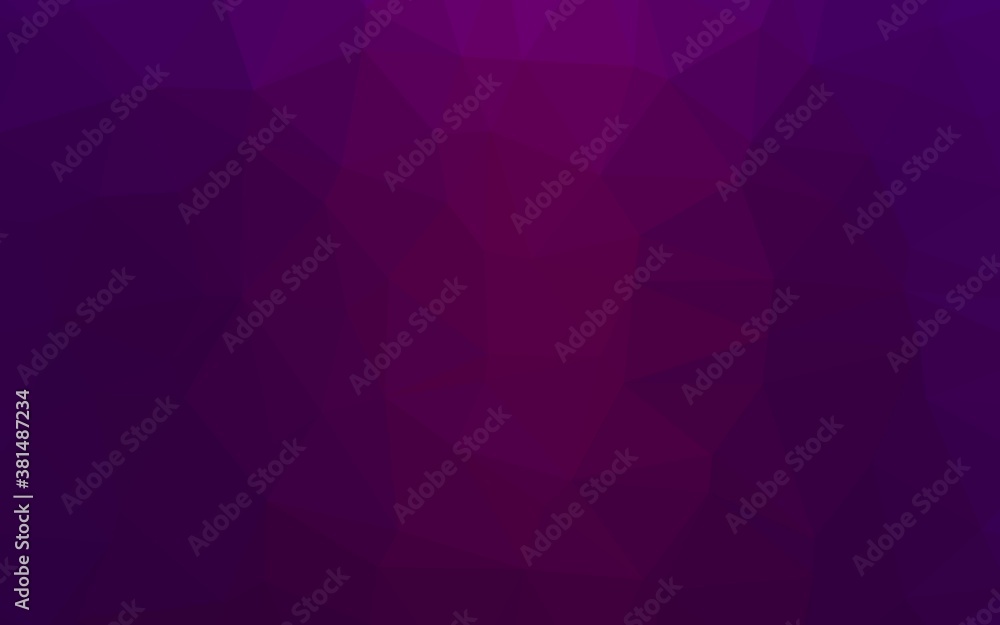 Dark Purple vector shining triangular background. An elegant bright illustration with gradient. Brand new design for your business. Dark Purple vector shining triangular background. An elegant bright illustration with gradient. Brand new design for your business.