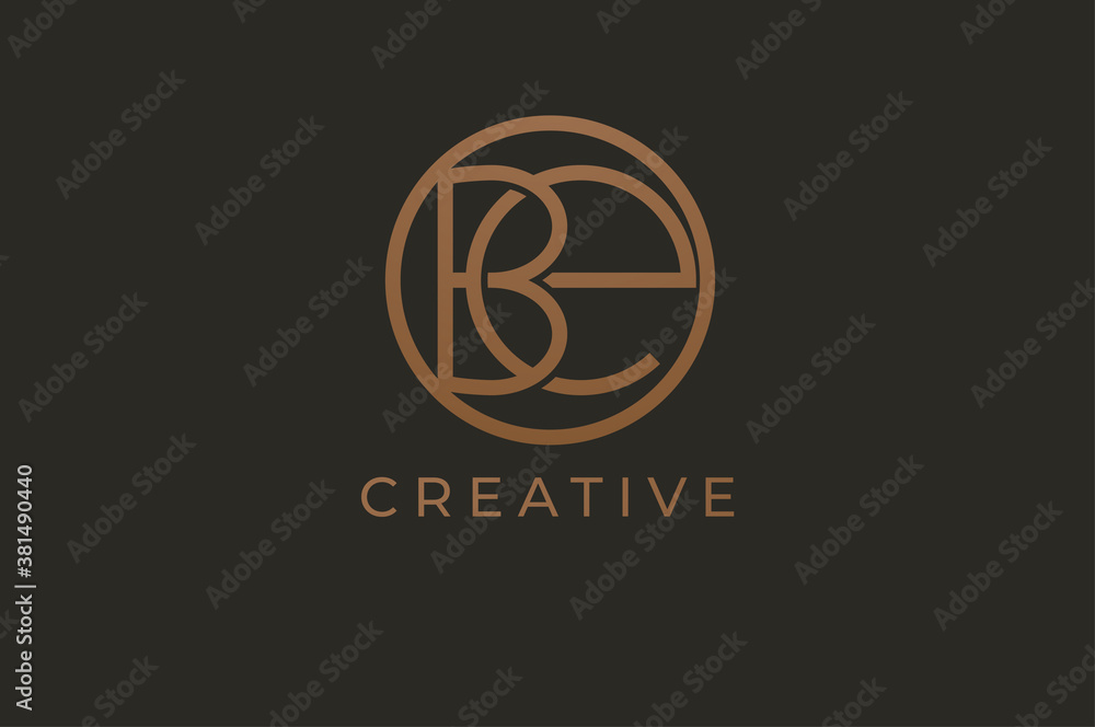 Abstract initial letter E and B logo,usable for branding and business logos, Flat Logo Design Template, vector illustration Abstract initial letter E and B logo,usable for branding and business logos, Flat Logo Design Template, vector illustration