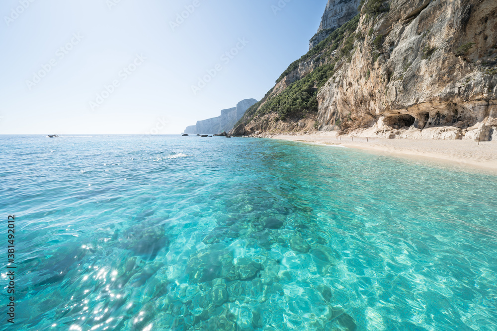 Cala Gabbiani beach, Sardinia, Italy Cala Gabbiani beach, Sardinia, Italy