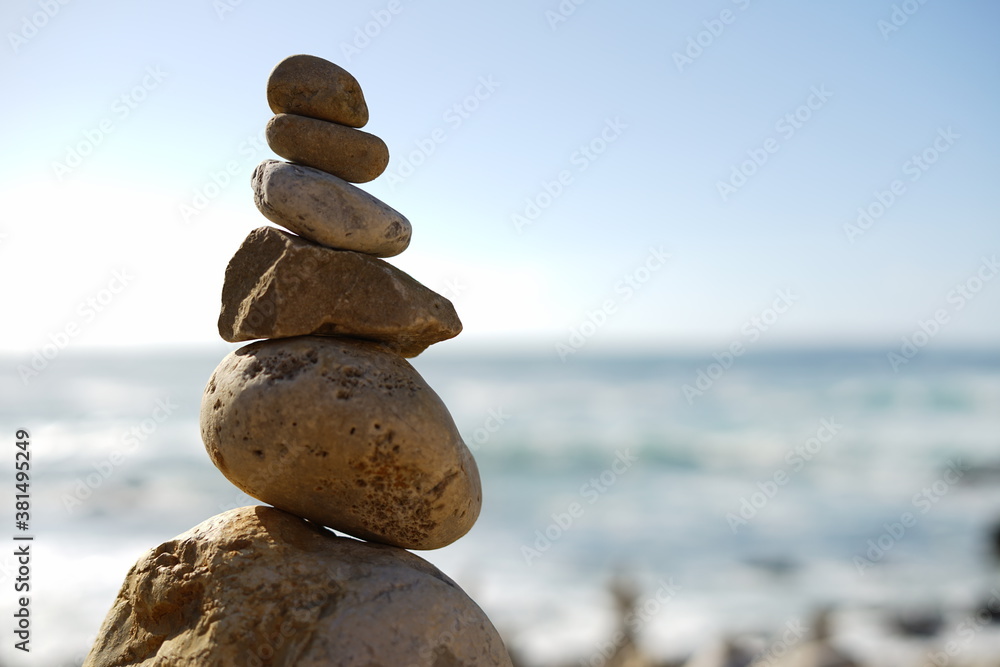 Fototapeta premium Stones in balance