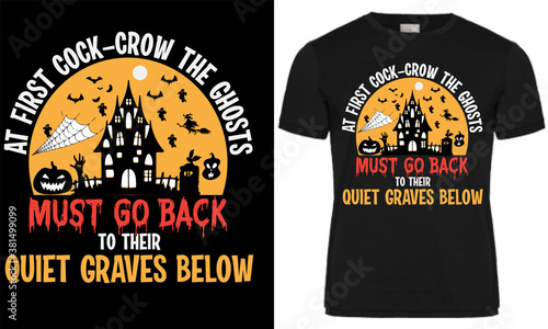 Halloween t shirt design