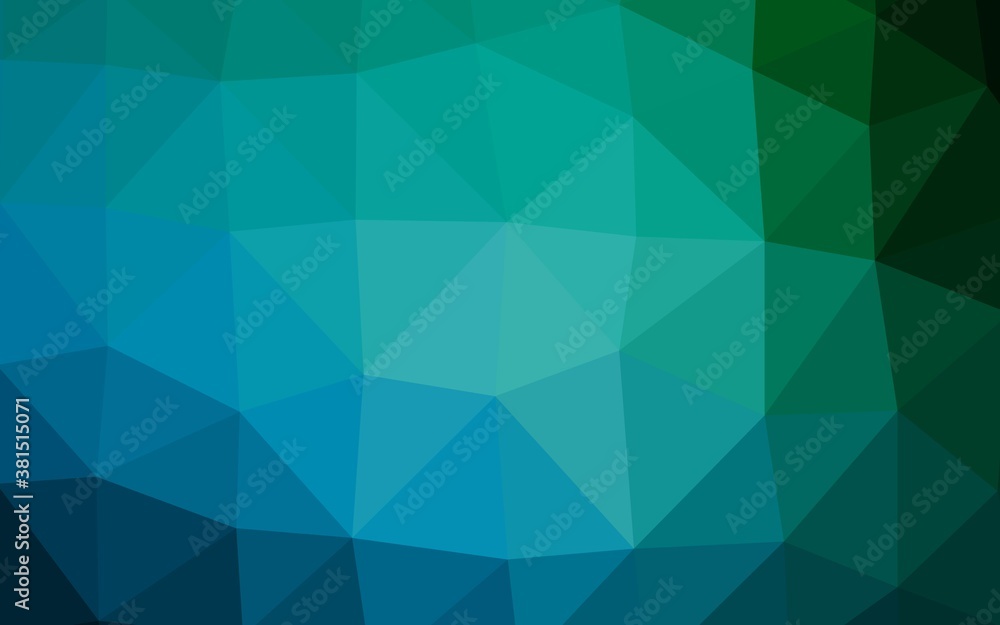 Dark Blue, Green vector abstract mosaic background. A vague abstract illustration with gradient. Brand new style for your business design. Dark Blue, Green vector abstract mosaic background. A vague abstract illustration with gradient. Brand new style for your business design.