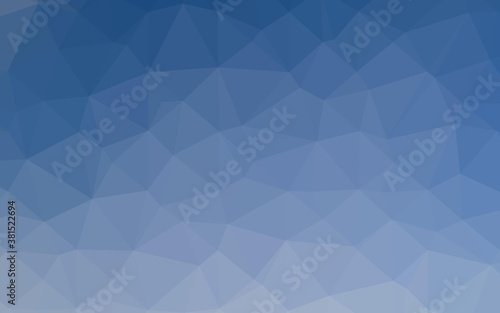 Fototapeta Naklejka Na Ścianę i Meble -  Light BLUE vector shining triangular pattern. Colorful abstract illustration with gradient. The best triangular design for your business.