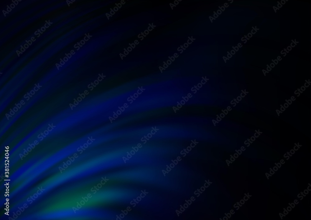 Dark BLUE vector pattern with lamp shapes. Shining illustration, which consist of blurred lines, circles. Textured wave pattern for backgrounds. Dark BLUE vector pattern with lamp shapes. Shining illustration, which consist of blurred lines, circles. Textured wave pattern for backgrounds.