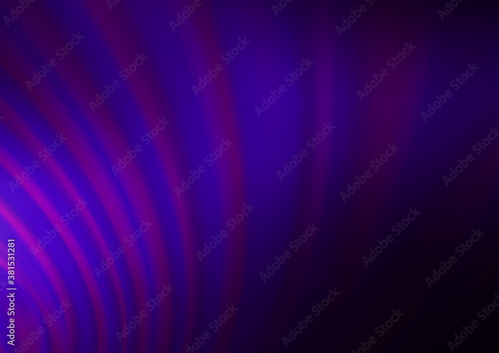Fototapeta premium Dark Purple vector blurred bright pattern. An elegant bright illustration with gradient. A completely new template for your design.