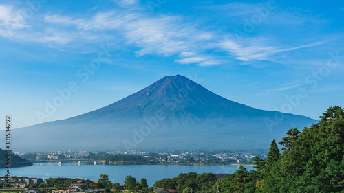 夏の富士山
