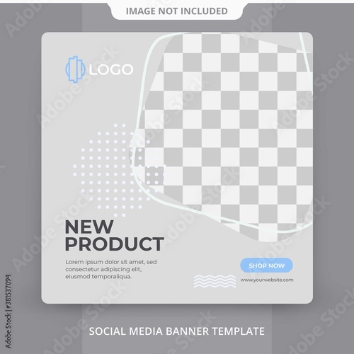 Minimalist Digital marketing Furniture social media template Premium