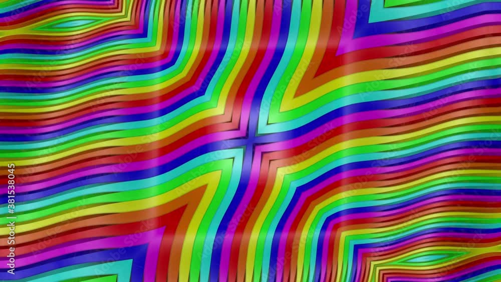 abstract looped rainbow background. moving multicolored kaleidoscope patterns. 3d render abstract looped rainbow background. moving multicolored kaleidoscope patterns. 3d render