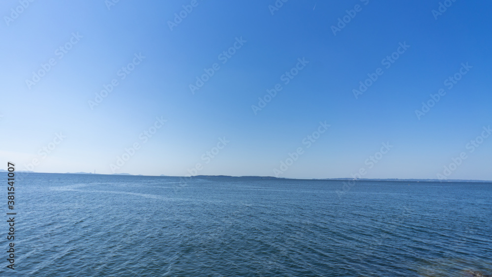 西尾 吉良 海 風景
