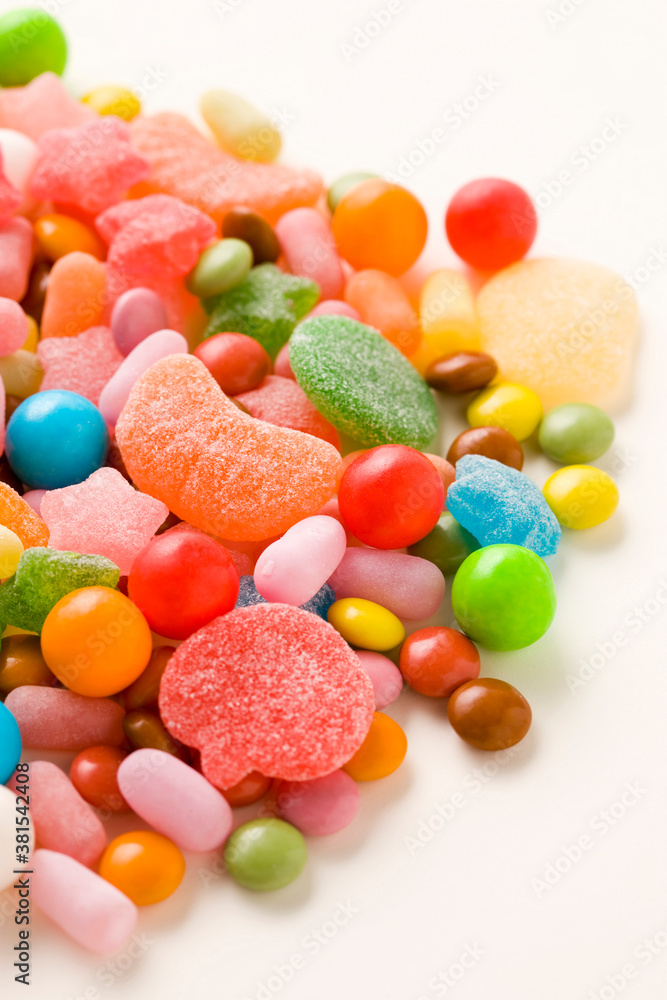 カラフルなお菓子 カラフルなお菓子