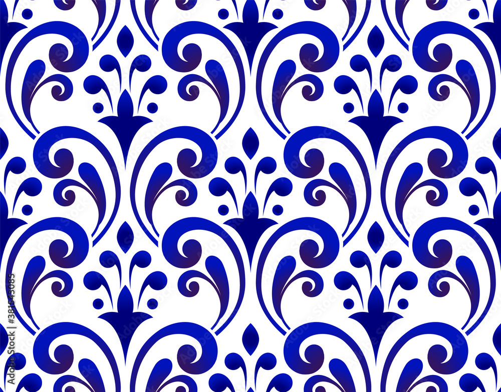 floral blue pattern floral blue pattern