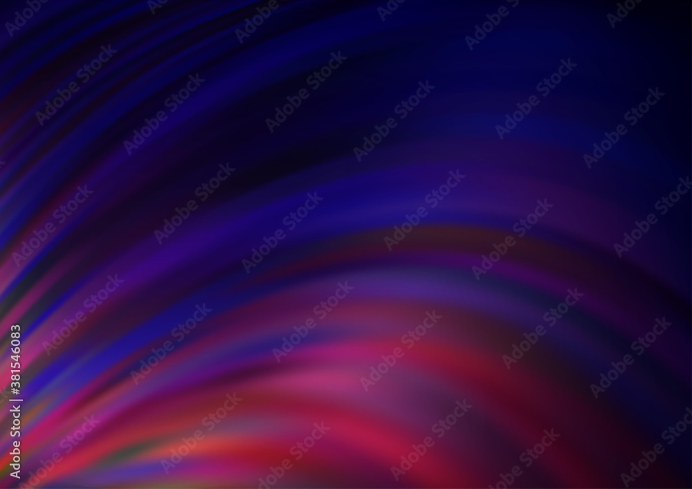Dark Purple vector template with abstract lines. An elegant bright illustration with gradient. New composition for your brand book. Dark Purple vector template with abstract lines. An elegant bright illustration with gradient. New composition for your brand book.