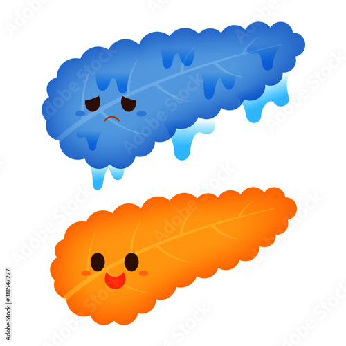 膵臓　医療　キャラクター
