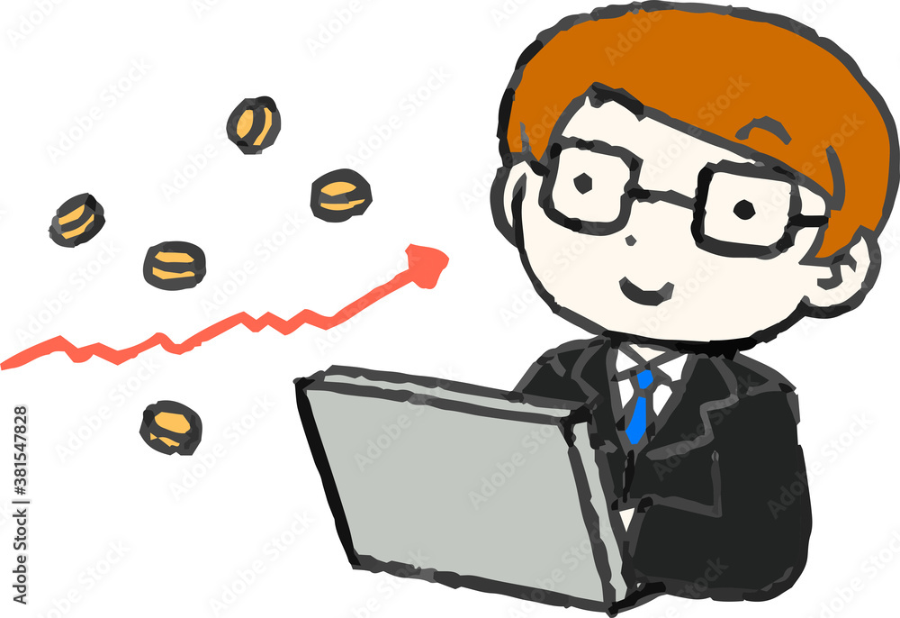 Office worker who made a lot of money by investing Office worker who made a lot of money by investing