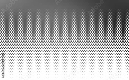 Light Silver, Gray vector layout with lines, rectangles. Abstract gradient illustration with rectangles. Pattern can be used for websites.