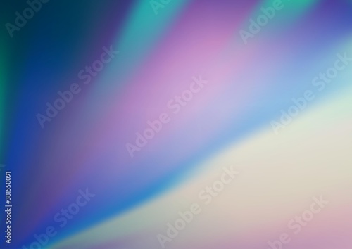 Light BLUE vector blurred shine abstract background. An elegant bright illustration with gradient. The elegant pattern for brand book.