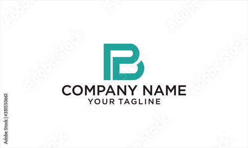 this logo is the logo of the initials P and B into one word, or united into one word.