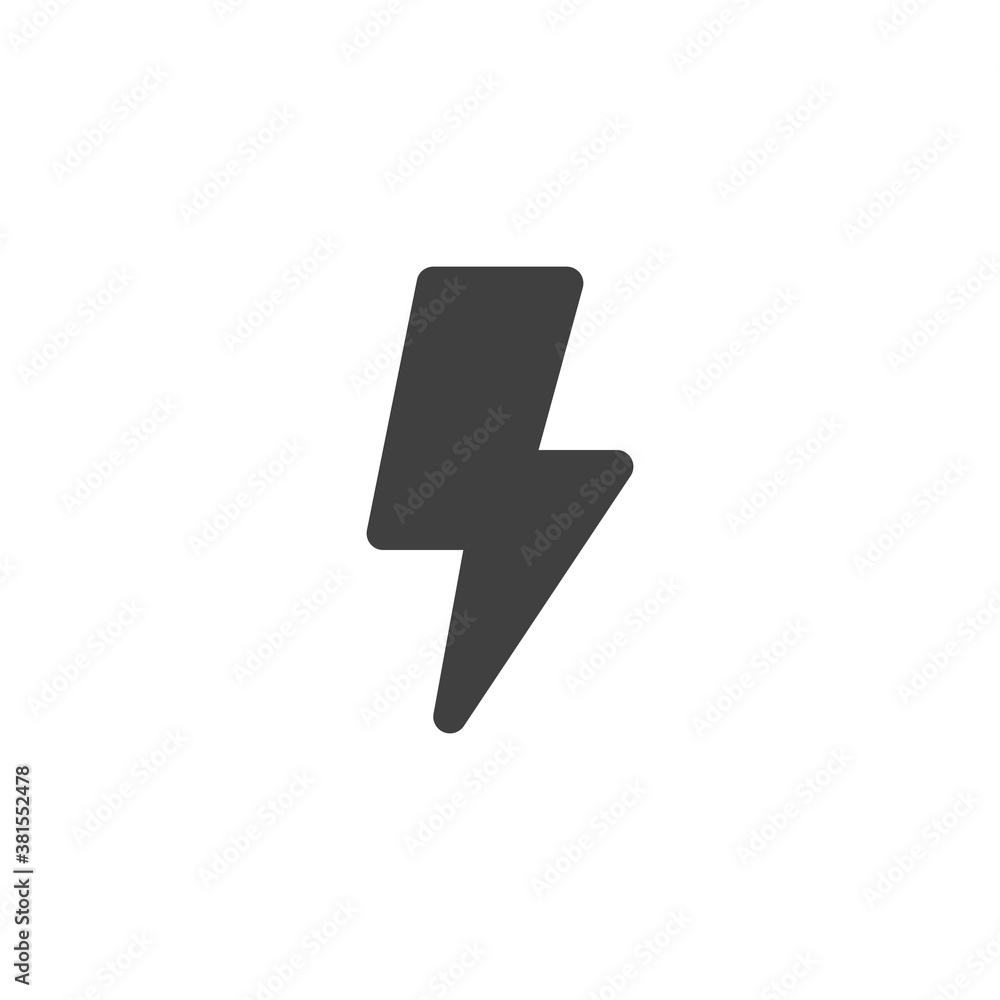 Lightning flash vector icon. filled flat sign for mobile concept and web design. Flash glyph icon. Symbol, logo illustration. Vector graphics Lightning flash vector icon. filled flat sign for mobile concept and web design. Flash glyph icon. Symbol, logo illustration. Vector graphics