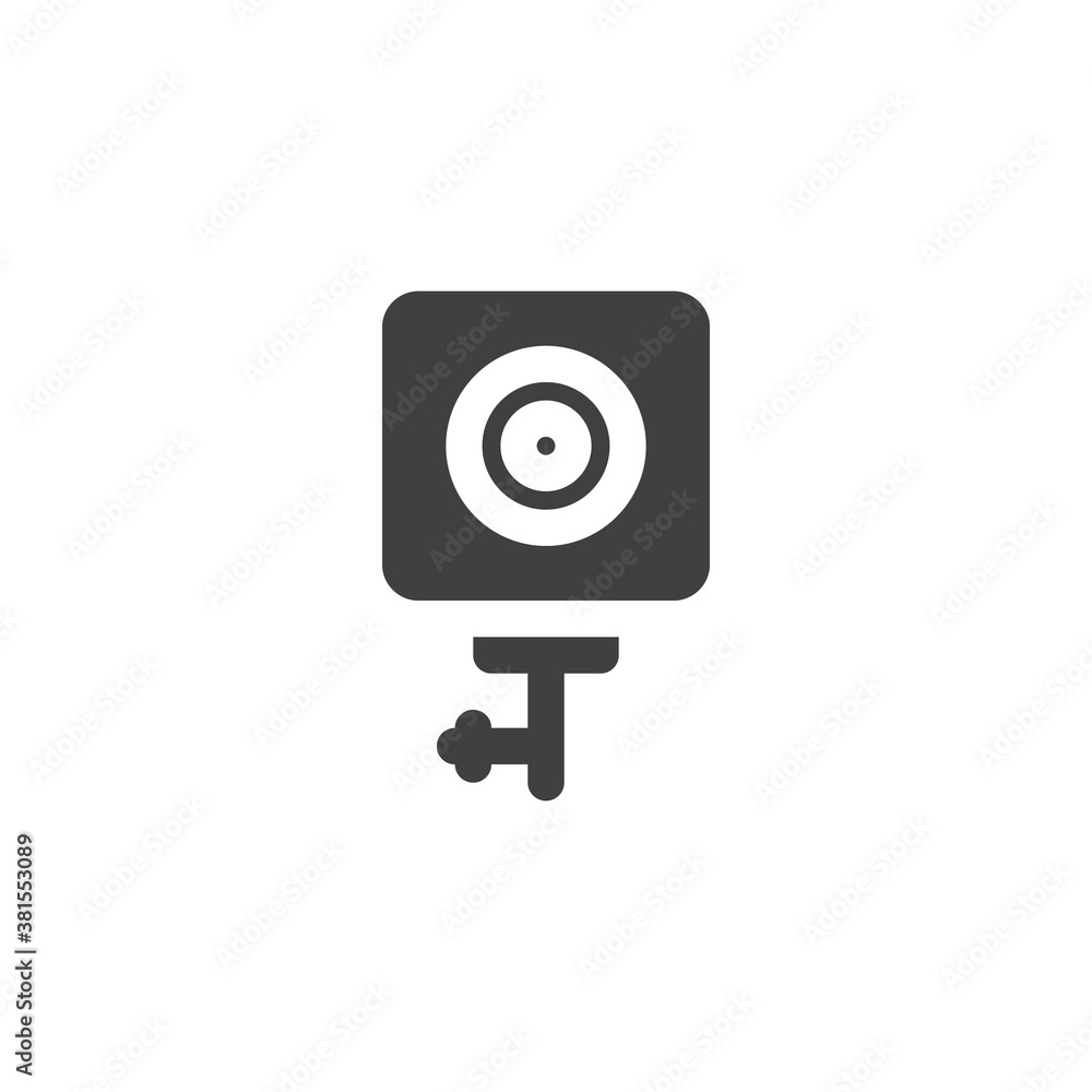 Action camera vector icon. filled flat sign for mobile concept and web design. Action cam glyph icon. Symbol, logo illustration. Vector graphics Action camera vector icon. filled flat sign for mobile concept and web design. Action cam glyph icon. Symbol, logo illustration. Vector graphics