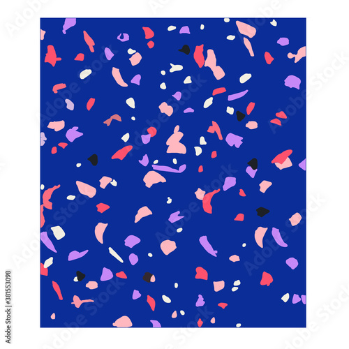 Illustration Vector Of textile pattern rotary 