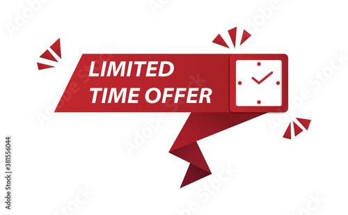 Limited time offer countdow...