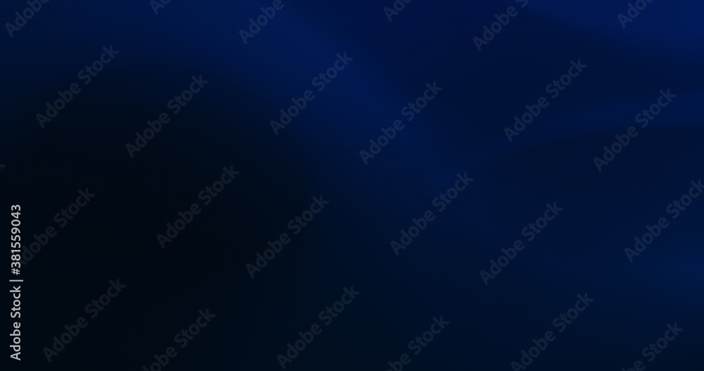 Abstract defocused 4k resolution geometric curves background for wallpaper, backdrop and varied nature design. Dark blue and black colors.