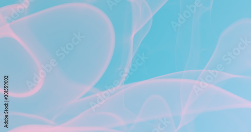 4k resolution abstract geometric lines blurred background for wallpaper, backdrop and varied design. Tiffany blue and soft pink colors.