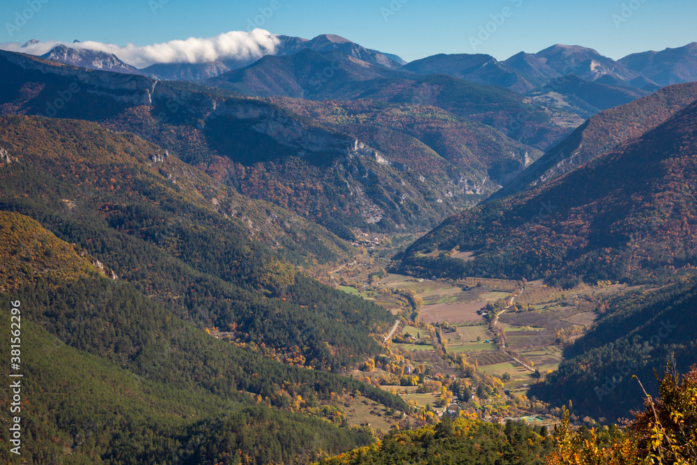 Vallée dans la Drôme