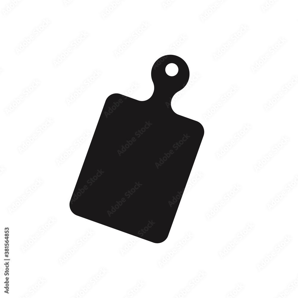 icon cutting board. Vector icon cutting board. Vector