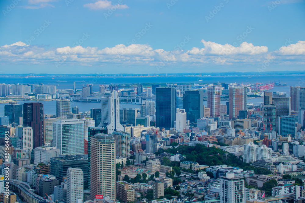 東京都心部の風景
