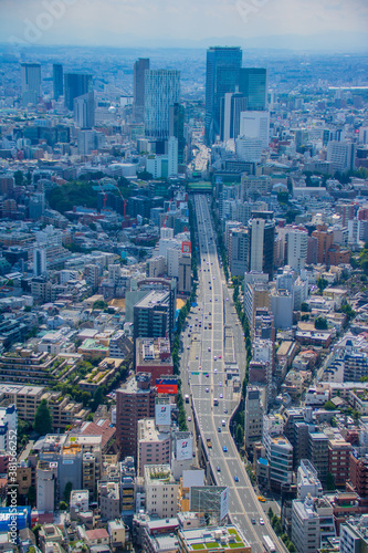 Fototapeta Naklejka Na Ścianę i Meble -  東京都心部の風景
