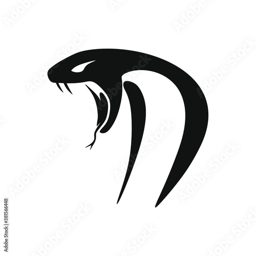 illustration vector graphic of cobra logo or icon