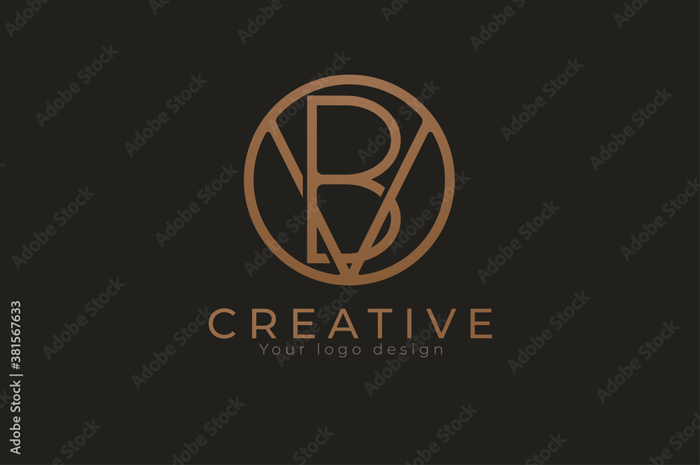 Abstract initial letter V and B logo,usable for branding and business logos, Flat Logo Design Template, vector illustration Abstract initial letter V and B logo,usable for branding and business logos, Flat Logo Design Template, vector illustration
