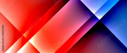 Fluid gradients with dynamic diagonal lines abstract background. Bright colors with dynamic light and shadow effects. Vector wallpaper or poster