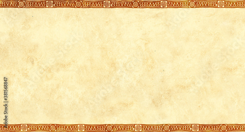 Grunge background with ethnicity ornaments