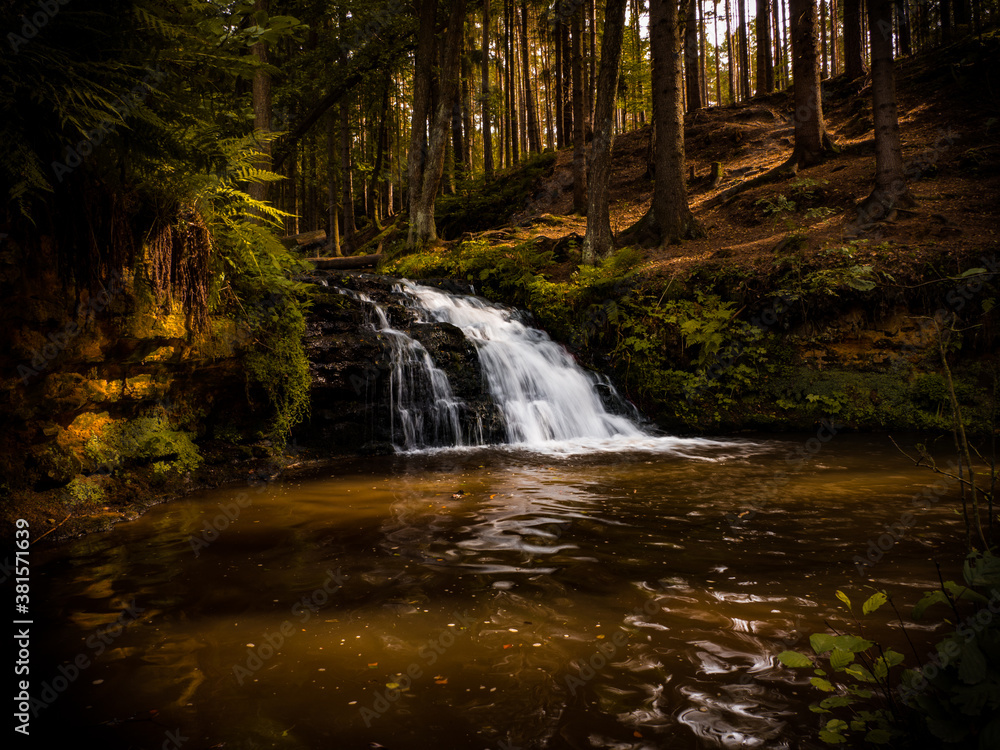 Secret mystic pond with amazing calm atmosphere. Secret mystic pond with amazing calm atmosphere.