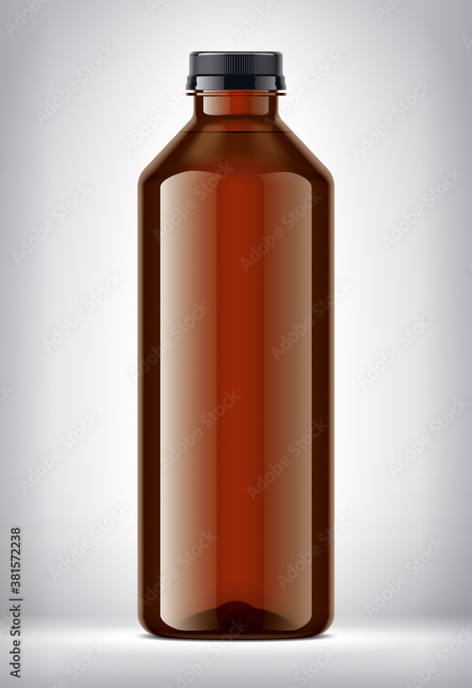 Plastic Bottle on background. Plastic Bottle on background.