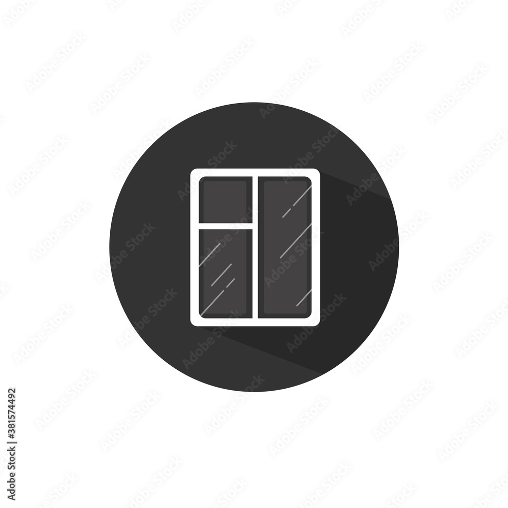 Window icon vector design template
Window icon vector design template