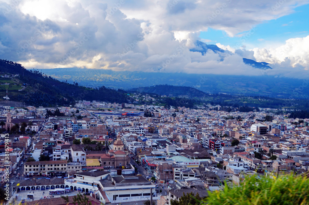 Ecuador - Panoramic View of Otavalo