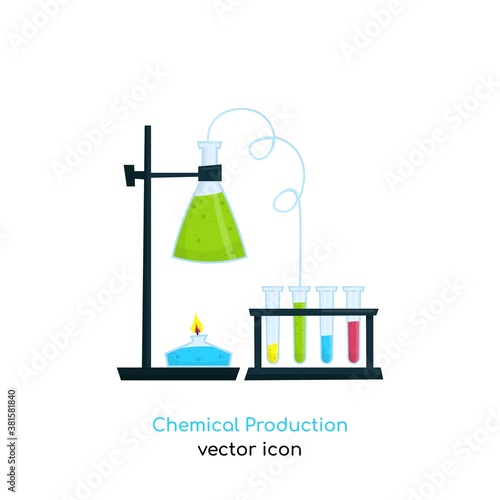 Chemical Production Icon