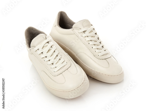 White shoes isolated
