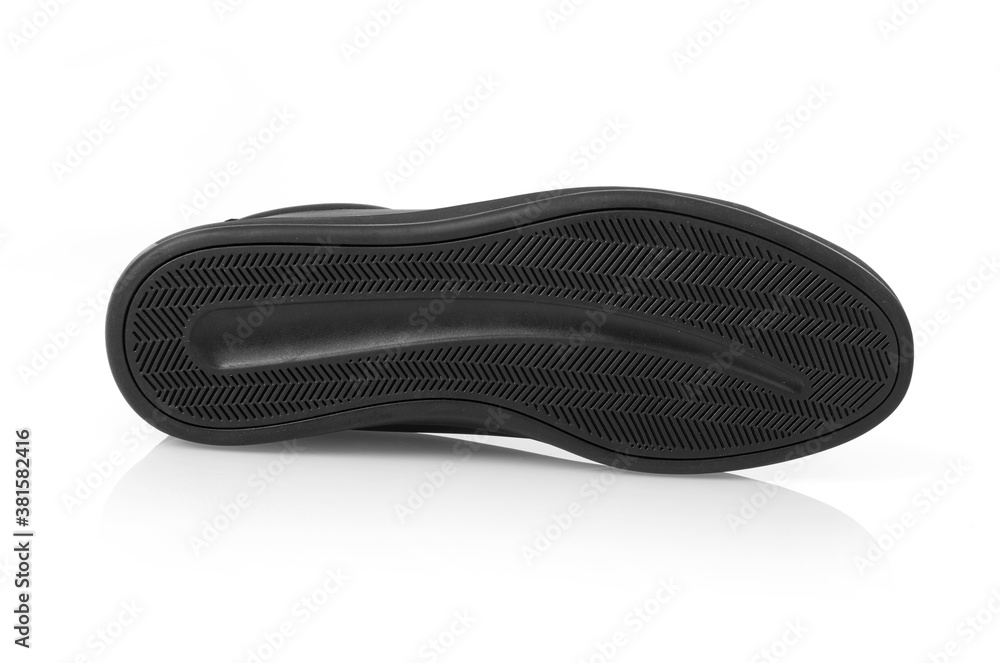 Black shoe sole